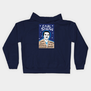 Carl Sagan Kids Hoodie