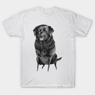 Black Labrador T-Shirt