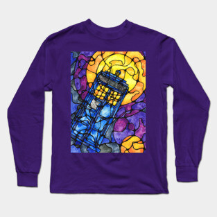 Blue Box Long Sleeve T-Shirt