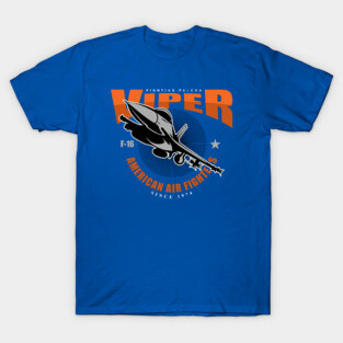 F-16 Viper Patch T-Shirt