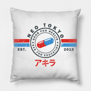 The Capsules - Akira - Neo Tokyo Pillow