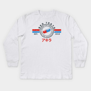 The Capsules - Akira - Neo Tokyo Kids Long Sleeve T-Shirt