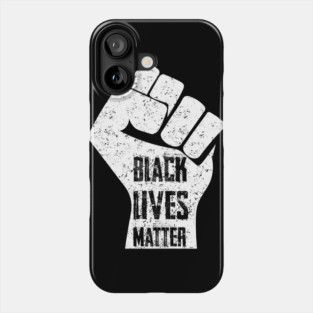Black Lives Matter Fist Phone Case