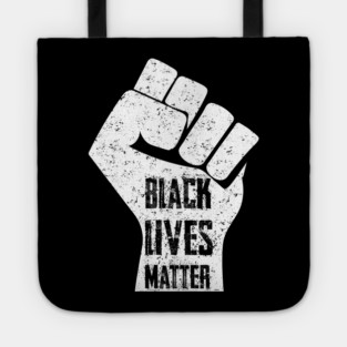 Black Lives Matter Fist Tote