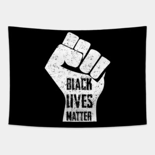 Black Lives Matter Fist Tapestry
