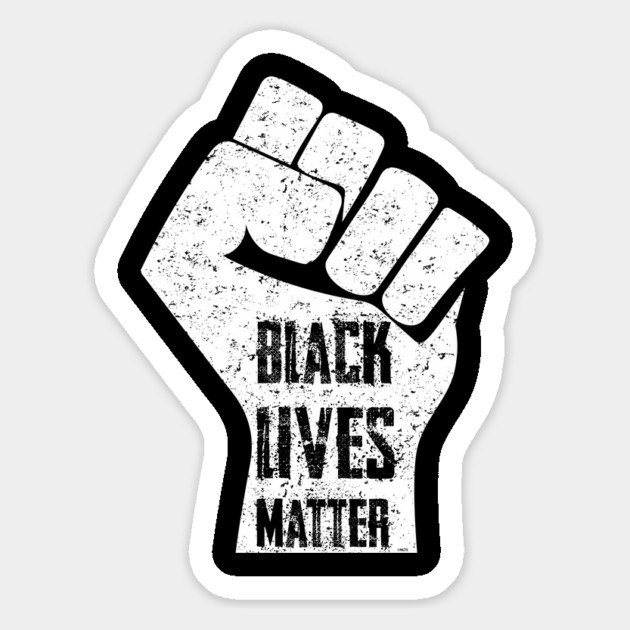 Black Lives Matter Fist Magnet by creative