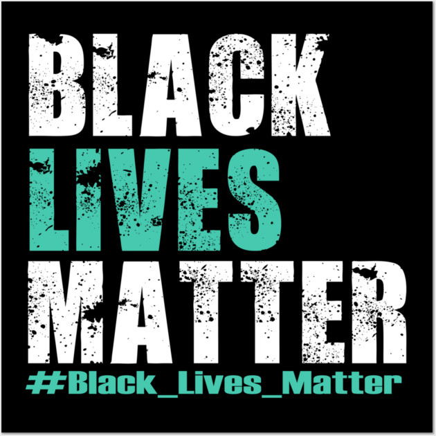 Black Lives Matter #BLM Wall Art by DrollDrifter