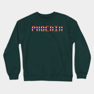 Pixel Hockey City Phoenix 2003 Retro Crewneck Sweatshirt