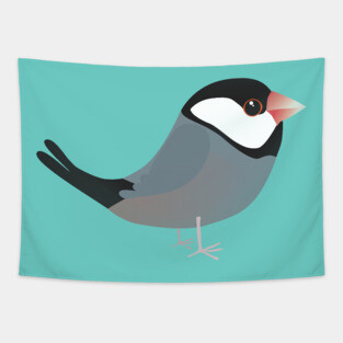 Java sparrow Tapestry