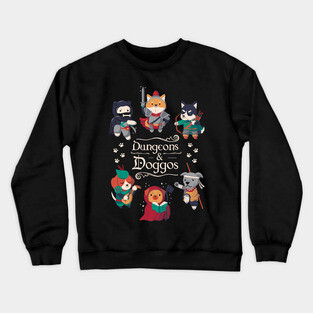 Dungeons & Doggos Crewneck Sweatshirt