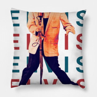 Elvis Presley rock n roll Pillow