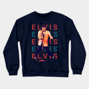 Elvis Presley rock n roll Crewneck Sweatshirt
