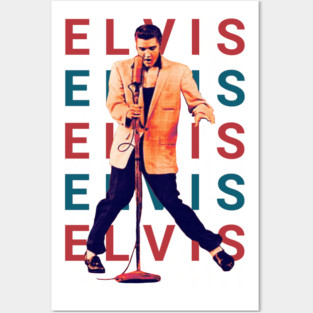 Elvis Presley rock n roll Posters and Art