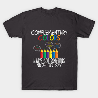 Funny Crayons Coloring T-Shirt