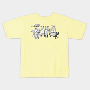 Wild Animals Kids T-Shirt