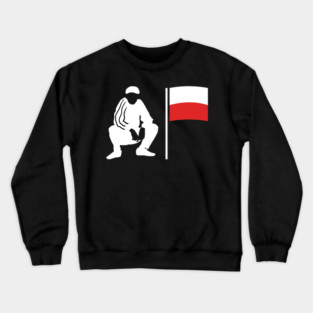 Polish slav squat Crewneck Sweatshirt