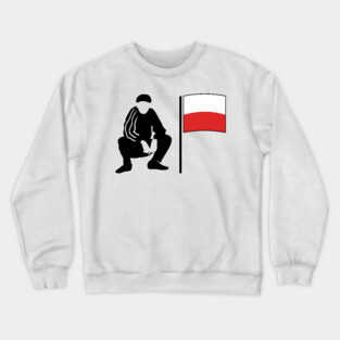 Polish slav squat Crewneck Sweatshirt