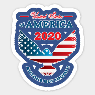 2020 Anyone but Trump Make America Nice Again Magnet