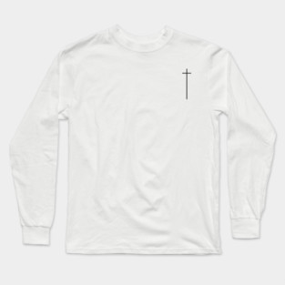 Stylish modern cross design Long Sleeve T-Shirt