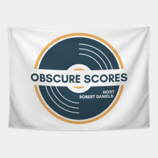 Obscure Scores Logo Tapestry