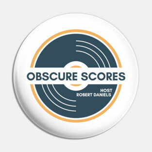 Obscure Scores Logo Pin