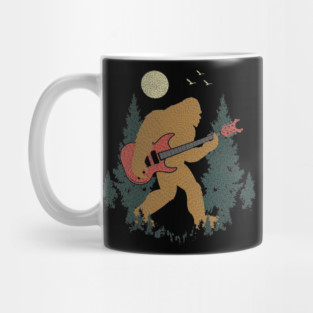Sasquatch Guitar Mug