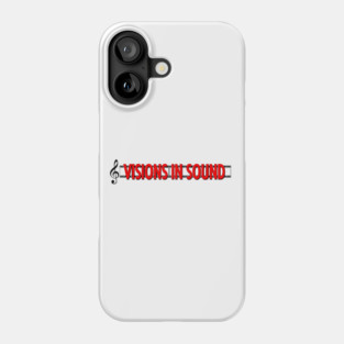 Visions In Sound Banner Phone Case