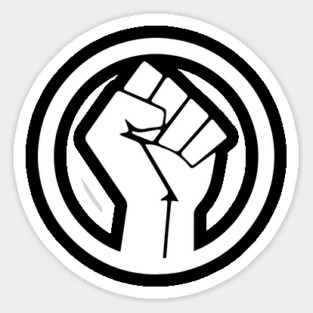 Black Power, Protest, Fist, Solidarity, Black Lives Matter Sticker