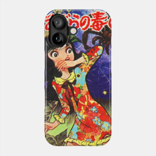 Tarantula Vintage Japanese Manga Phone Case