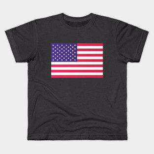 USA Flag Kids T-Shirt