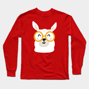 Cute llama Long Sleeve T-Shirt