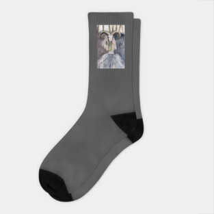 Goat skull Socks