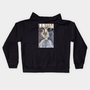 Goat skull Kids Hoodie