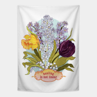 Healing is not linear Tapestry