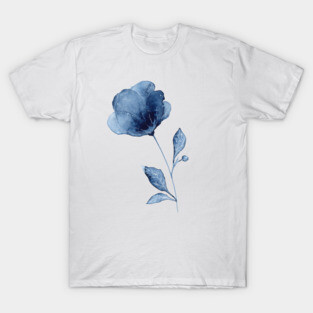 Indigo Flower T-Shirt