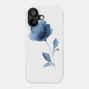 Indigo Flower Phone Case