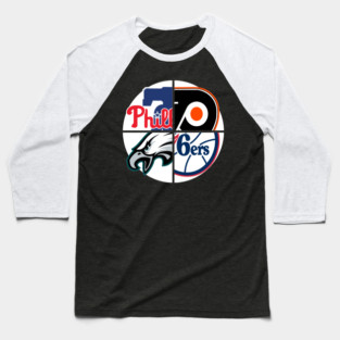 Philly Sports Teams Baseball T-Shirt