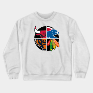 Chicago Northside Sports Teams Crewneck Sweatshirt