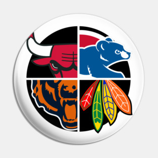 Chicago Northside Sports Teams Pin