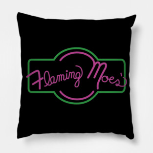 flaming moes Pillow