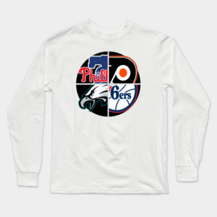 Philadelphia Sports Teams Long Sleeve T-Shirt