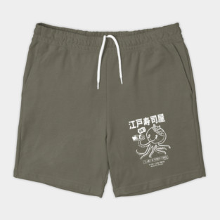 Edo Sushi Bar Octopus (distressed look) Shorts