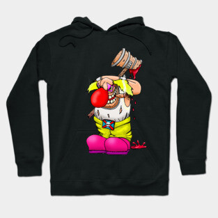 2 side Killer Clown Hoodie