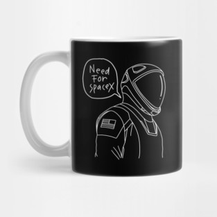 need for spacex Mug