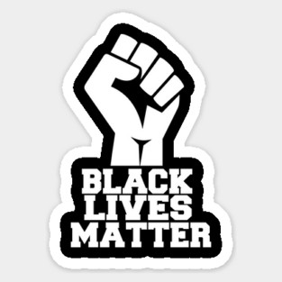 Black Lives Matter, Civil Rights, George Floyd, I Can't Breathe Sticker