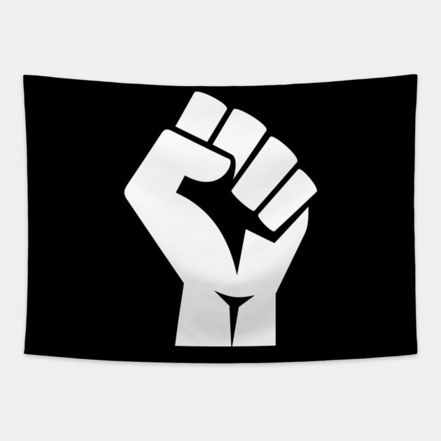 Black Power Fist, black lives matter, civil rights Tapestry by UrbanLifeApparel