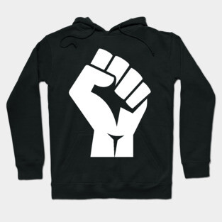 Black Power Fist, black lives matter, civil rights Hoodie