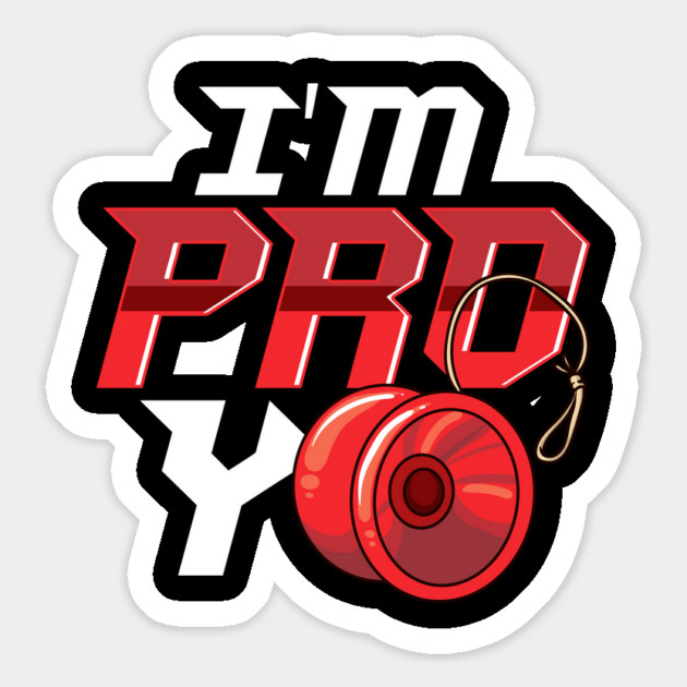 I'm Pro Yo design for yo-yo player or fan Magnet by creative