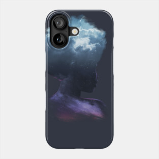 HEAD ON THE CLOUDS Phone Case