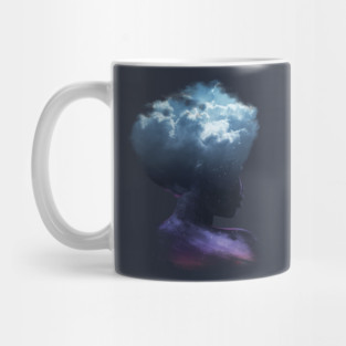 HEAD ON THE CLOUDS Mug